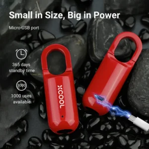 USB Rechargeable Fingerprint Padlock